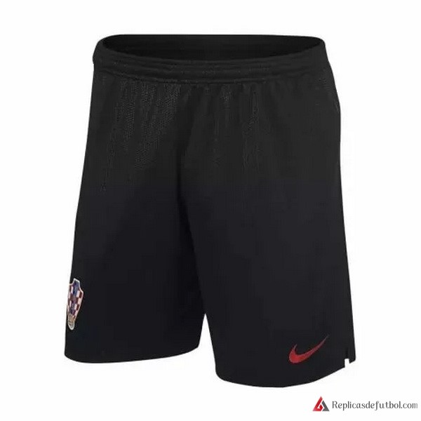 Pantalones Croatia Segunda equipación 2018 Negro